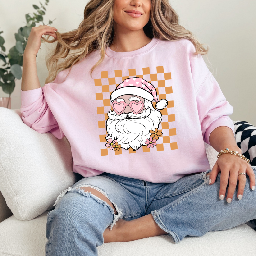 Boho Santa Graphic Sweatshirt