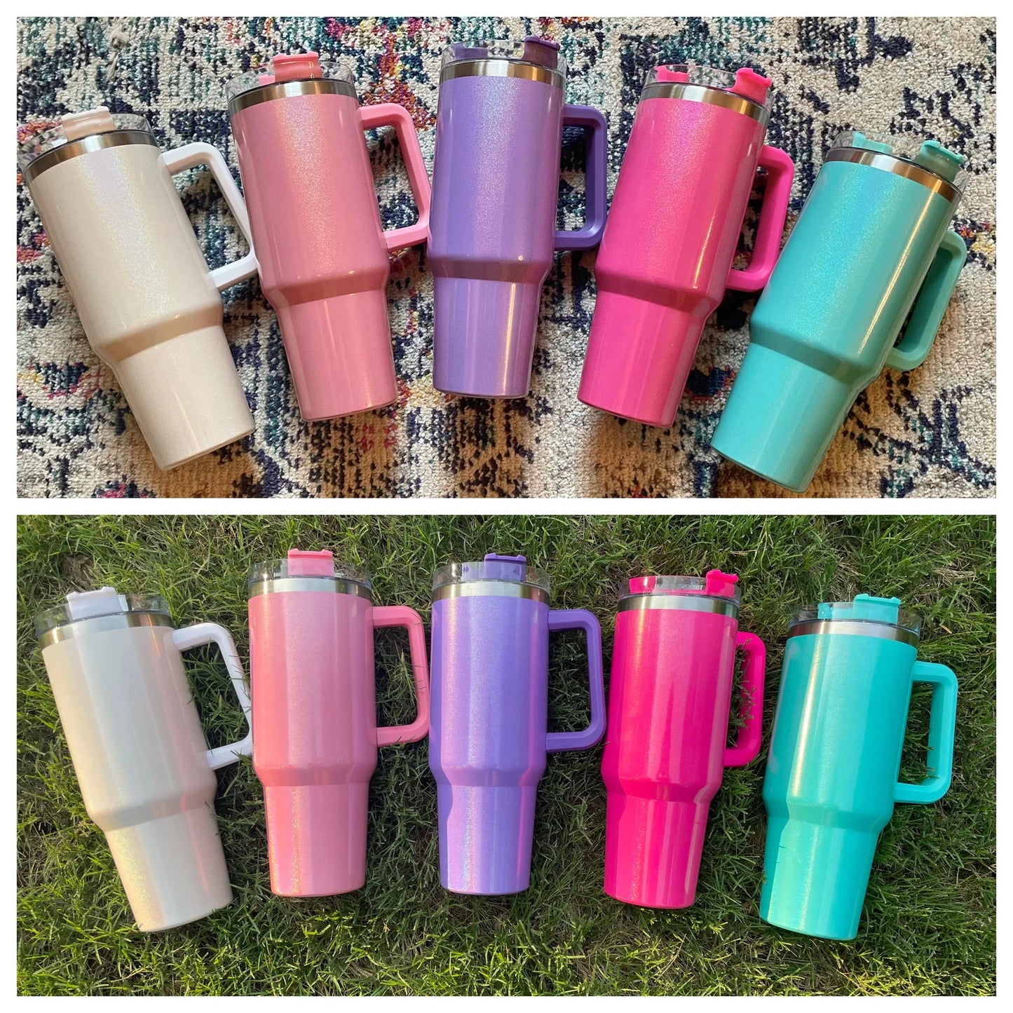 Insulated Shimmer Tumbler in Five Colors